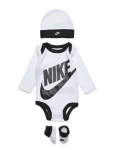 Nike - Nike Bodysuit+Hat+Bootie - Pikkade varrukatega bodid - 74-80