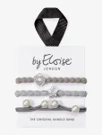 ByEloise - Shades Of Grey - Juuksekummid - ONE SIZE