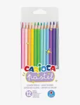 Carioca - Carioca F&auml;rgpennor Pastell 12St - V&auml;rvilised pliiatsid - ONE SIZE