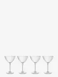 Luigi Bormioli - Martini Glass Optica 4 Pcs - Kokteiliklaasid - 22 CL