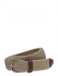 Anderson's - Elastic Woven Belt Military Green - 3,5 - Punutud v&ouml;&ouml;d - 85