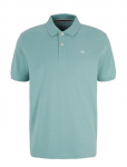 Tom Tailor - Basic Polo With Contrast - L&uuml;hikeste varrukatega - XXL