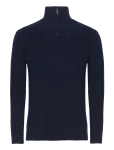 Knowledge Cotton Apparel - Merino Half Zip Sweater - Poolpika lukuga džemprid - XL