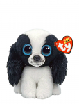 TY - Sissy - Dog Blk/Wht Reg - Pehmed loomad - 15.5 cm
