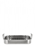 Pillivuyt Gourmet - Bradepande M/Rist Somme - Ahjuvormid - 32X26.5X5.5CM