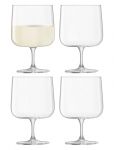 LSA International - Arc Wine Glass Set 4 - Valge veini klaasid - 34 CL