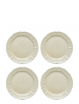 Aida - S&oslash;holm Solvej Lunch Plate 4 Pcs - Praetaldrikud - &Oslash; 22 CM x 30