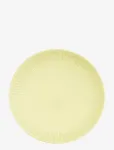 Aida - Confetti Lemon Middags Tallerken M/Relief Porcel&aelig;n 1 Stk 27,5 Cm - Praetaldrikud - &Oslash; 28.5 CM x 28.5