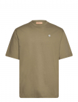 Rue De Tokyo - Thomas Embroidery Patch Cotton Jersey - L&uuml;hikeste varrukatega - S