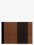 Tica Copenhagen - Floormat/Carpet Cognac Stripes 90X130 Cm - Uksematid - 130X90X0.7
