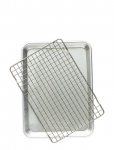 Nordic Ware - Nordic Ware Naturals Quarter Sheet Med Stativ - Ahjuvormid - 30X22X2.8CM