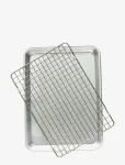 Nordic Ware - Nordic Ware Nordic Ware Naturals Quarter Sheet With Rack - Ahjuvormid - 30X22X2.8CM