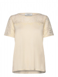 Rosemunde - Rwbiarritz Lace Ss T-Shirt - L&uuml;hikeste varrukatega - S