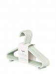 3 Sprouts - 3 Sprouts Wheat Straw Hanger (Set Of 15), Green - Konksud ja riidepuud - 29.21X0.64X18CM