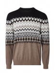 Lexington Clothing - Bret Fair Isle Sweater - &Uuml;mara kaelusega - L