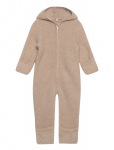 Huttelihut - Pram Suit Ears Wool Fleece - Fliisist kombinesoonid - 86