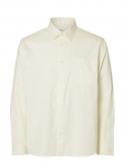 Selected - Slmregclaus Carlo Denim Ls Shirt Noos - Teksas&auml;rgid - XXL