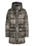 Cream - Crgaiagro Midi Printed Jacket - Polsterdatud mantlid - 36