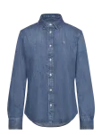 Polo Ralph Lauren - Slim Fit Denim Shirt - Teksas&auml;rgid - 40