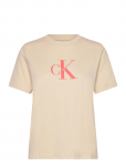 Calvin Klein Jeans - Hero Ss Classic Monologo Cneck T - L&uuml;hikeste varrukatega - XS