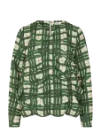 STINE GOYA - 2429 Checkered Cady, Long Sleeve Ga - Pikkade varrukatega - L