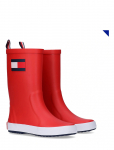 Tommy Hilfiger - Flag Rain Boot Black - K&otilde;rged kummikud - 33/21.5CM