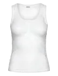 Monki - Sheer Lace Sleeveless Tank Top - Varrukateta - XXS