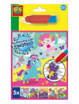 SES Creative - Colouring With Water - Fantasy Colouring Book - V&auml;rvimis- ja meisterdamisraamatud - ONE SIZE