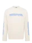 Weekday - Great Boxy Graphic Long Sleeve T-Shirt - Pikkade varrukatega - L