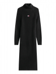 Tommy Jeans - Tjw Mockneck Badge Sweater Dress - P&otilde;lveni ja midi - M