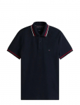 Tommy Hilfiger - Cuff Interest Slim Fit Polo - L&uuml;hikeste varrukatega - S