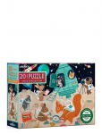 Eeboo - Puzzle 20 Pcs - Space Exploration - Klassikalised m&otilde;istatused - ONE SIZE