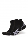 Asics - 2 Pack Cushioned Run Quarter Sock - Spordisokid - XL