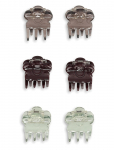 SUI AVA - 6-Pack Tiny Soft Serve Claws - Juukseklambrid - ONE SIZE