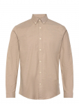 Lindbergh - Yarn Dyed Oxford Superflex Shirt L/S - Oxfordi s&auml;rgid - M
