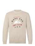 Gant - Embroidered Graphic C-Neck - &Uuml;mara kaelusega - XXXL