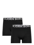 Bj&ouml;rn Borg - Organic Cotton Stretch Boxer 2P - Bokserid - M