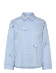 Coster Copenhagen - Shirt With Flowers - Pikkade varrukatega - 40