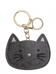 Mimi & Lula - Keyring - Grey Kitty Cat - V&otilde;tmehoidjad - ONE SIZE