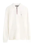 Tommy Hilfiger - Ls Liquid Rwb Zip Reg Polo - Poolpika lukuga džemprid - XXL