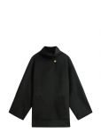 Tommy Hilfiger - Df Wool Gb Funnel Nk Coat - Villased mantlid - M/L