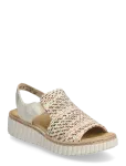 Rieker - Rieker Ladies' Sandals 69276-00 Black - Madalad sandaalid - 36