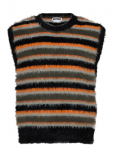 Weekday - Striped Hairy Knit Vest - Kootud vestid - S