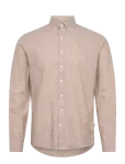 Lindbergh - Linen/Cotton Shirt L/S - Linased s&auml;rgid - S