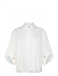Coster Copenhagen - Shirt With Button Sleeves - L&uuml;hikeste varrukatega - 44
