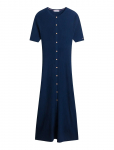 Tommy Hilfiger - Rayon Rib F&F Midi Dress - P&otilde;lveni ja midi - R/XL