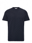 Lindbergh - Checkered Towel O-Neck Tee S/S - L&uuml;hikeste varrukatega - XL