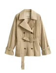 Gant - Lightweight Short Trench Coat - Vihmamantlid - M
