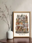 Martin Schwartz - Rome Small Poster - Kandekotid - 29.7X42CM