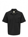 ONLY & SONS - Onspli Plisse Shirt - L&uuml;hikeste varrukatega - XXL